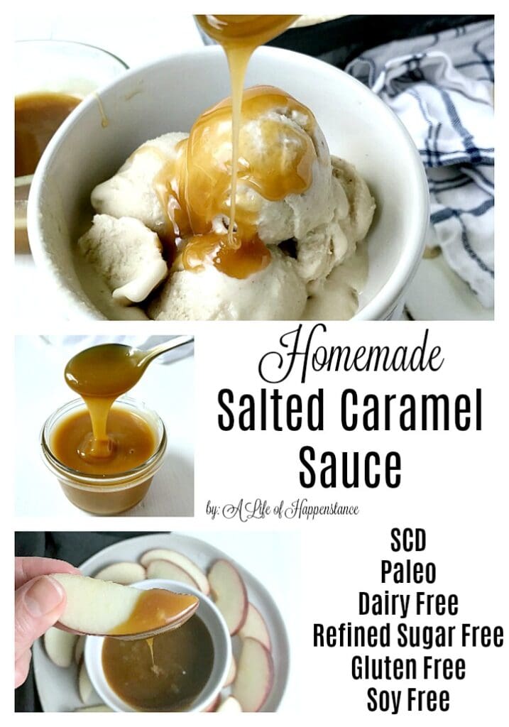 Salted Caramel Sauce (SCD, Paleo, Dairy Free, Refined Sugar Free)