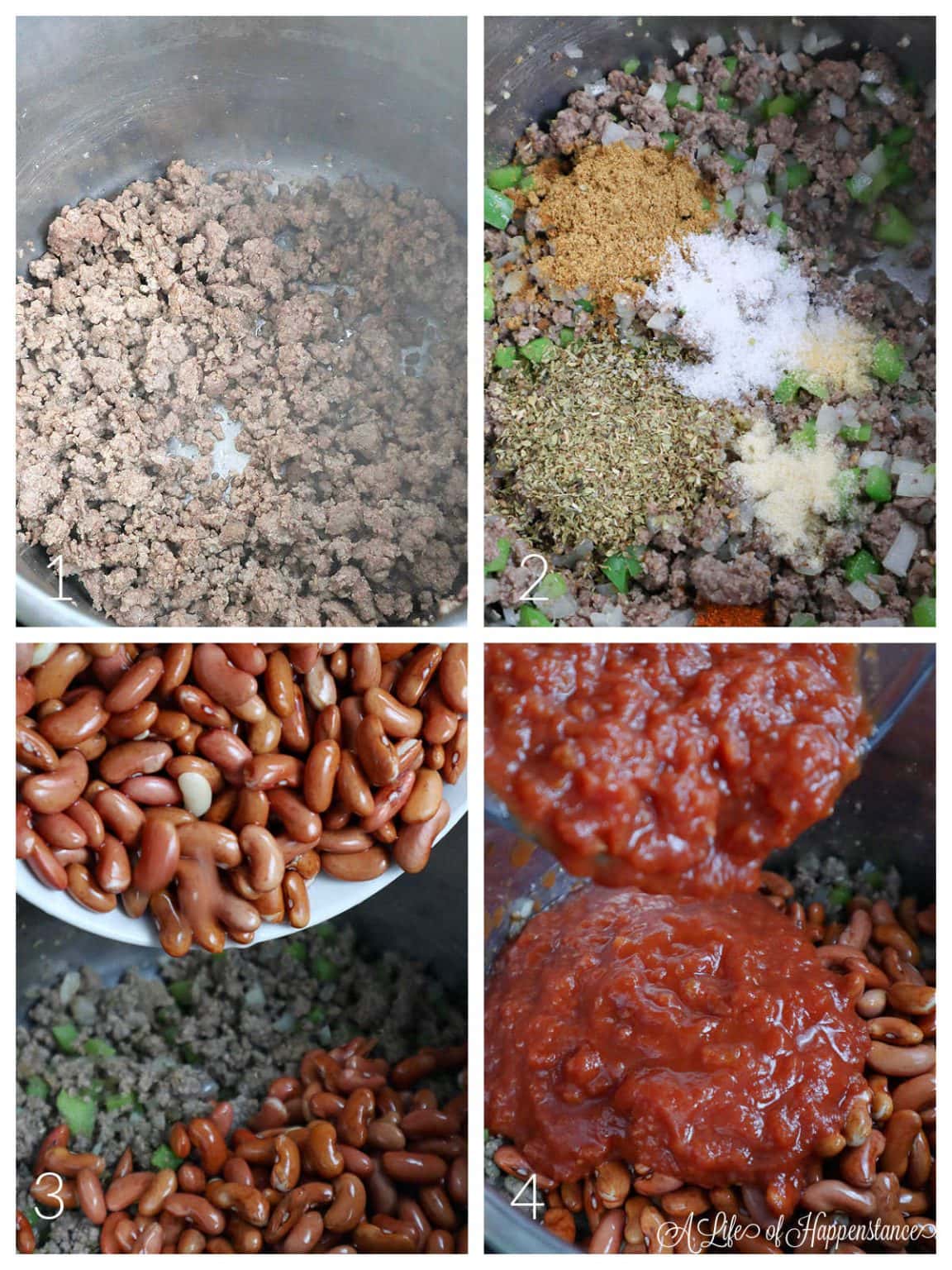 Instant Pot Ground Beef Chili (SCD, Gluten Free)