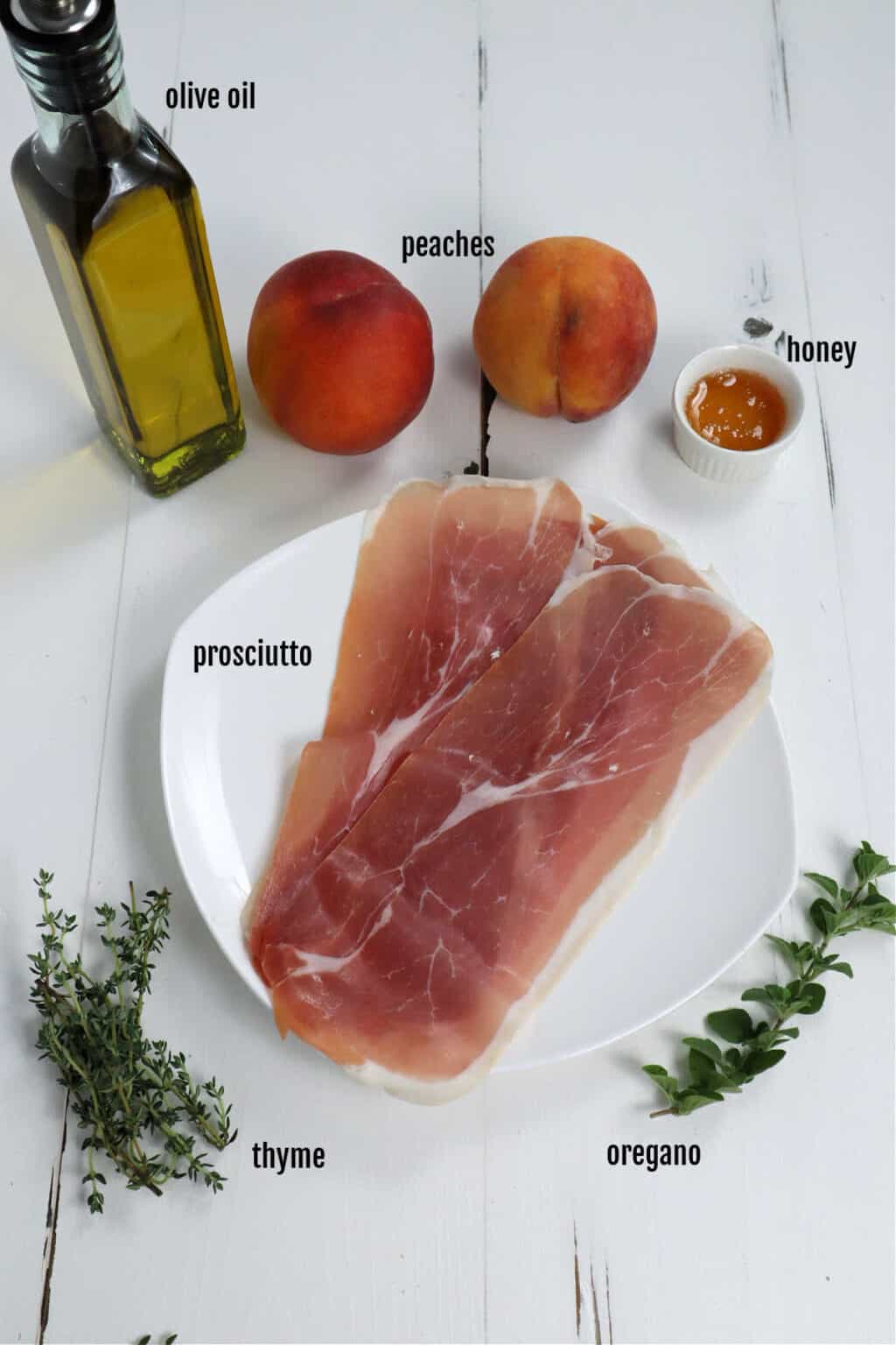 Grilled Prosciutto Wrapped Peaches The Healthier Bite